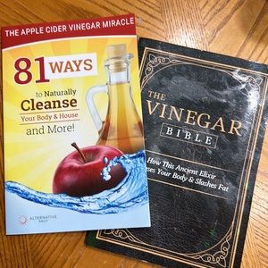 Naturally Cleanse Your Body & House Apple Cider Vinegar Miracle + Vinegar Bible‎